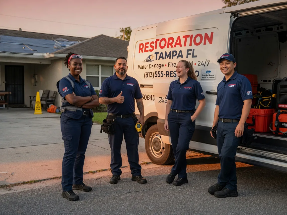 Water Damage Restoration company in Sarasota, FL